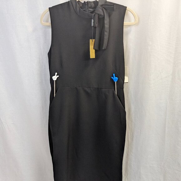 NWT Alexia Admore Sleeveless Black Dress Size Small - Picture 15 of 15